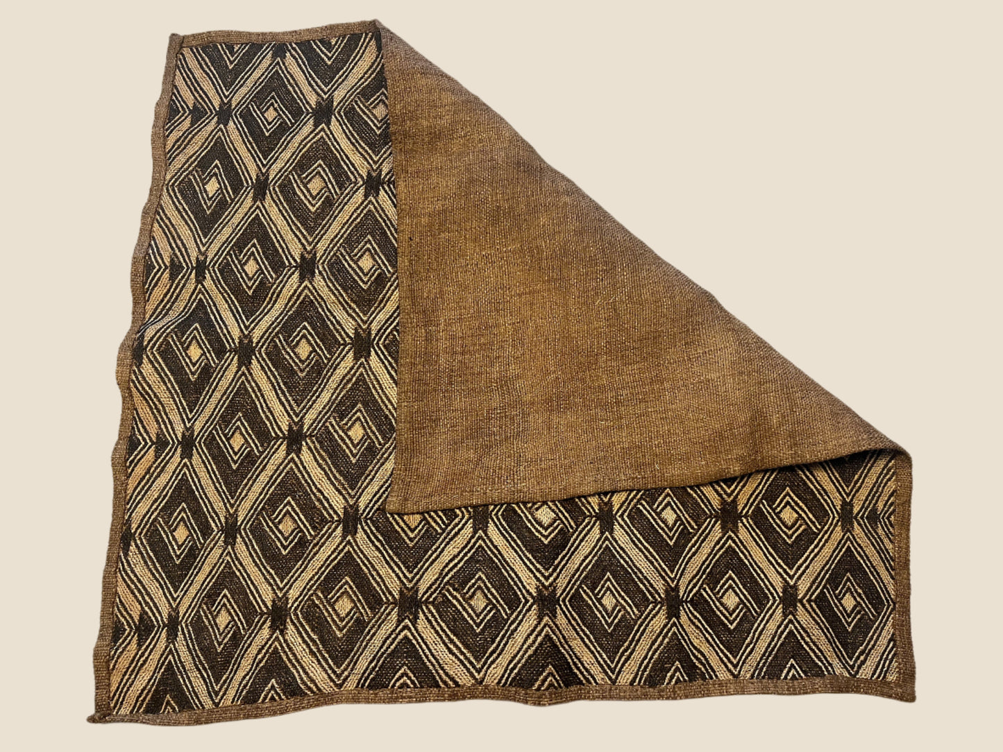 Tapis Kuba - Velours du Kasaï - Décoration murale - Art africain
