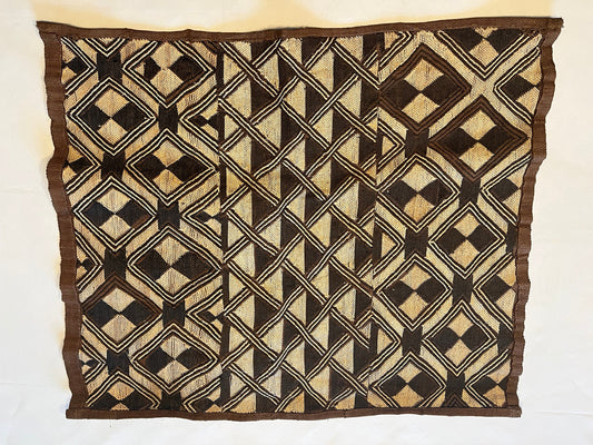 Tapis Kuba - Velours du Kasaï - Décoration mural - Art tribal - Art éthnique