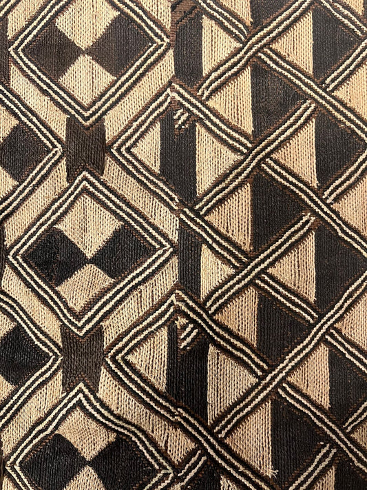 Tapis Kuba - Velours du Kasaï - Décoration murale - African art