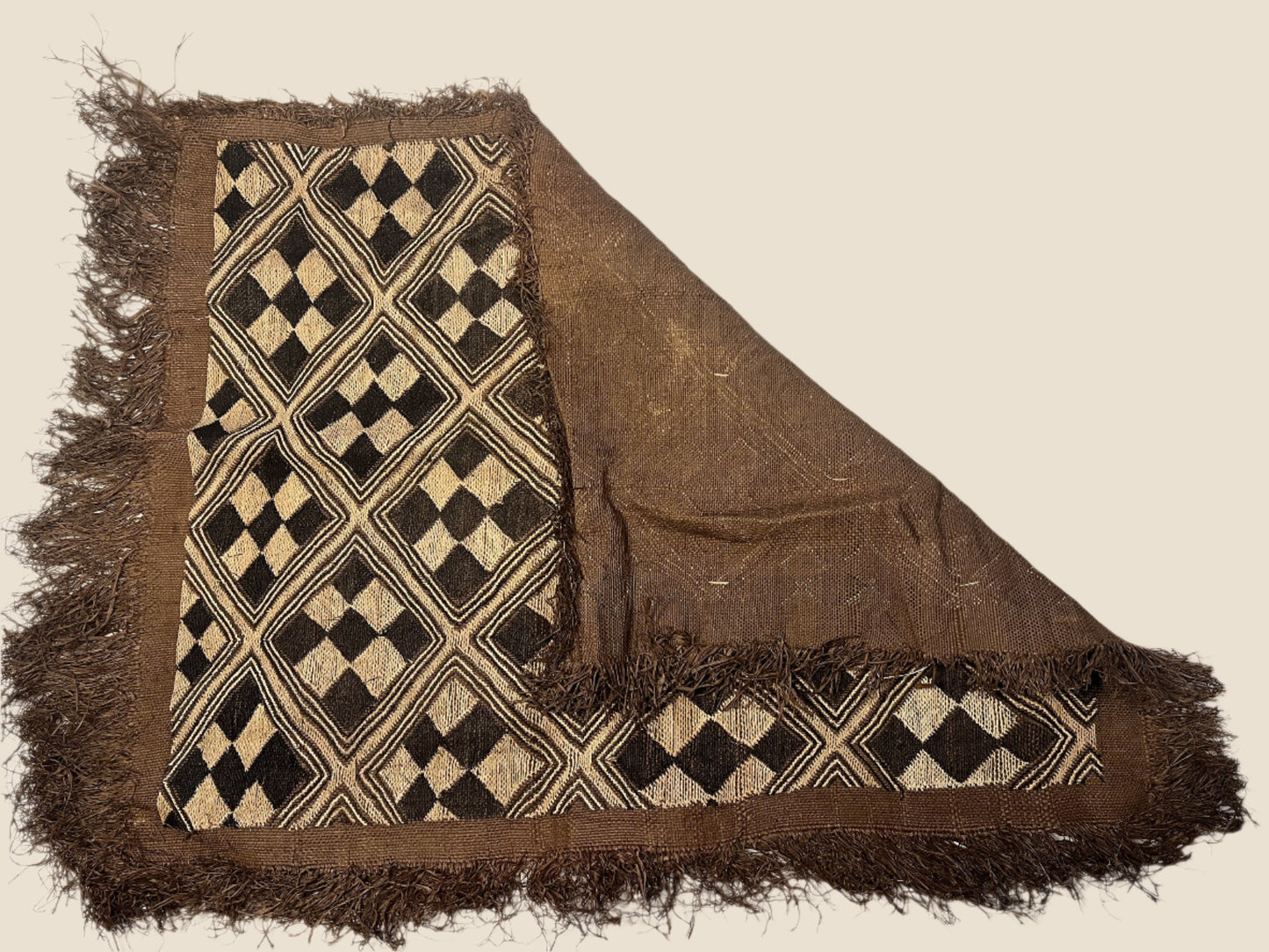 Tapis Kuba - Velours du Kasaï - Décoration murale - Art africain