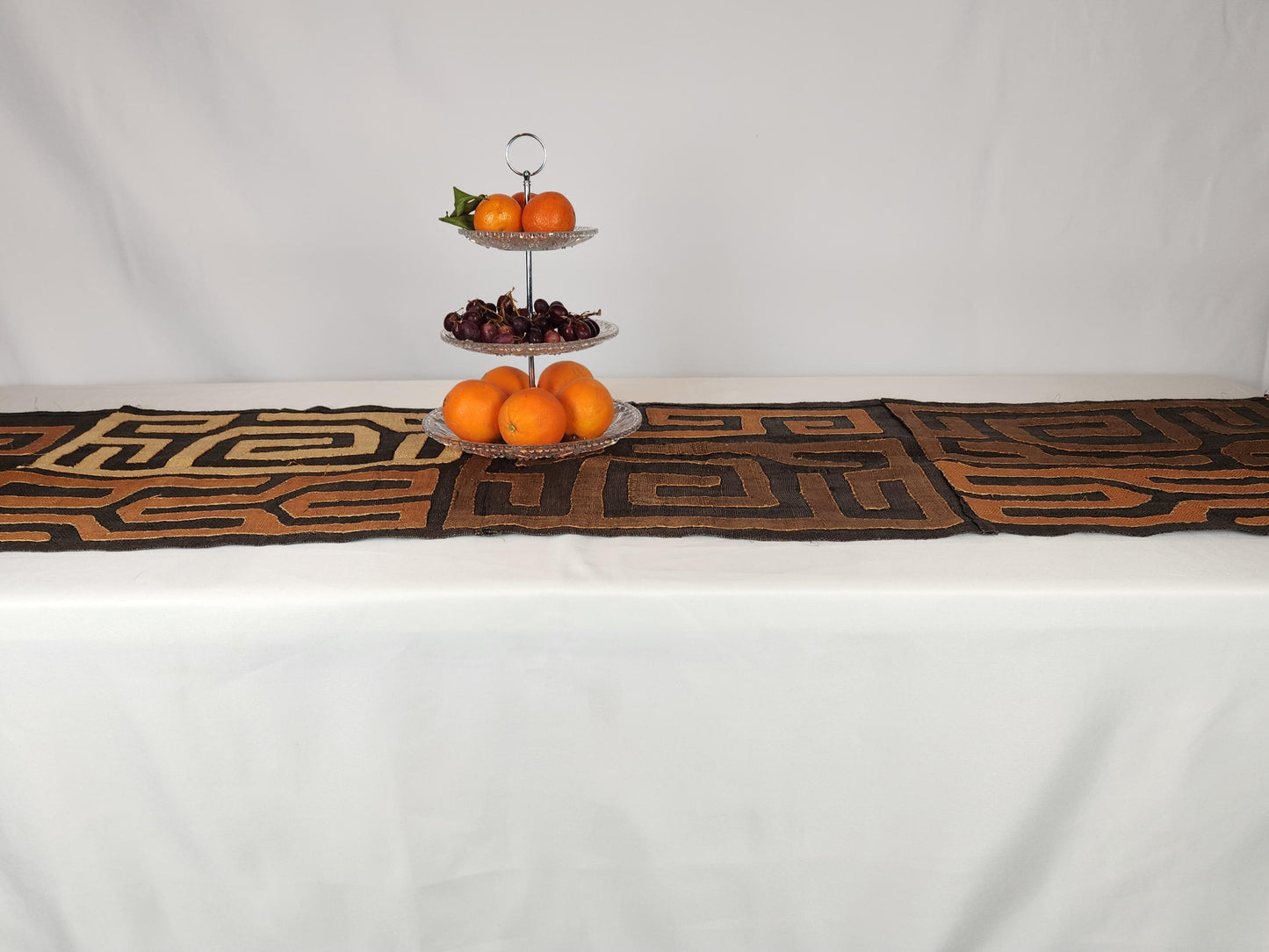 Tapis Kuba - Chemin de table - Décoration mural - Art tribal - Art éthnique