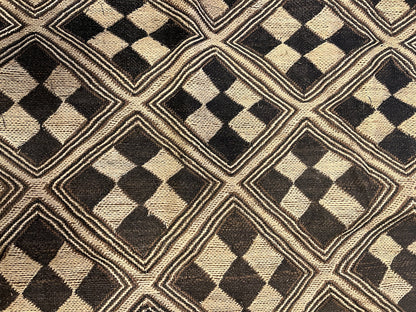 Tapis Kuba - Velours du Kasaï - Décoration murale - Art africain