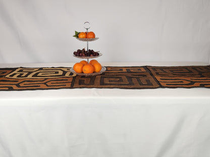 Tapis Kuba - Chemin de table - Décoration mural - Art tribal - Art éthnique