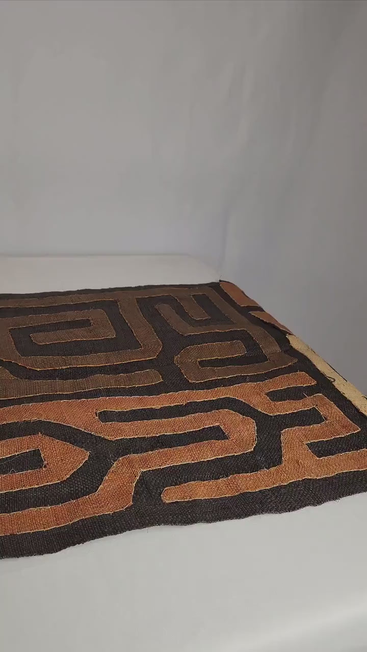Tapis Kuba - Chemin de table - Décoration mural - Art tribal - Art éthnique
